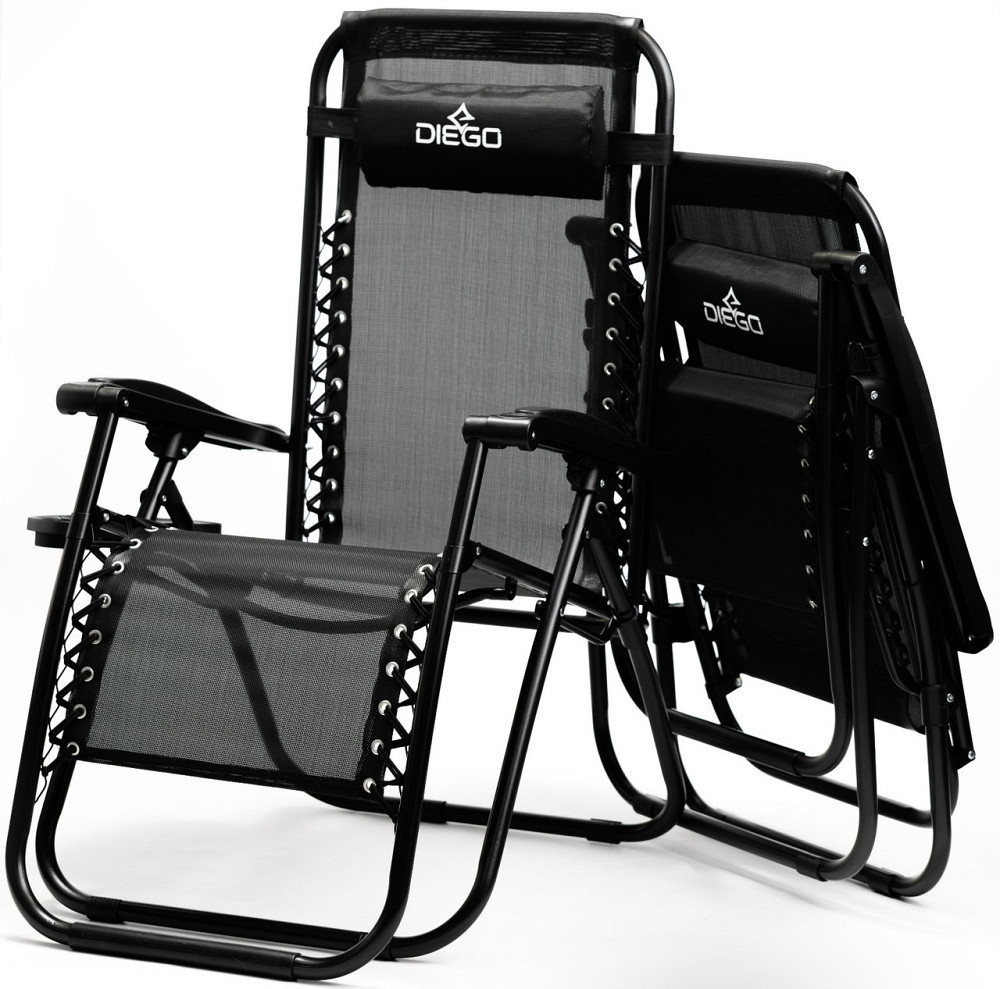 Кресло шезлонг комплект 2шт Diego 173см + подстаканник (Польша) Киев - изображение 5