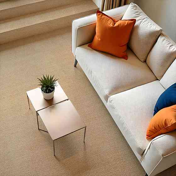 Самоклеящаяся плитка под ковролин в рулоне бежевый 600х3000мм SW-00002583 Днепр