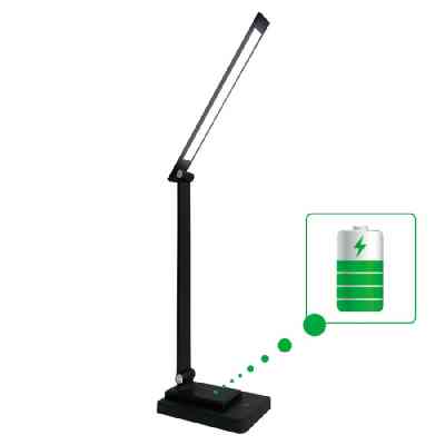 Настільна лампа Євросвітло LED акумуляторна Ridy-10-2-PWR 10 Вт чорна Вінниця