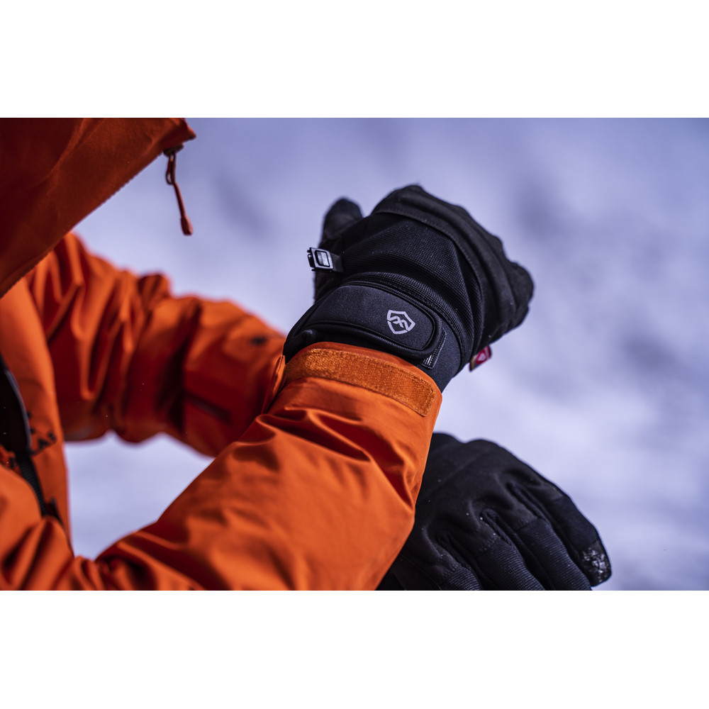 Перчатки водонепроницаемые Dexshell Arendal Biking Gloves V 2.0, p-p L, зимние, черные Ровно - изображение 7