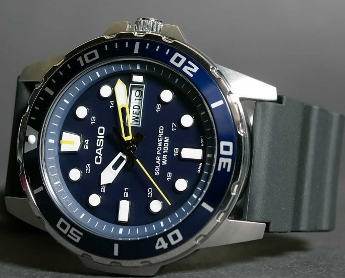 Casio MTP-S110L-2AV Solar Navy 47mm. Киев - изображение 6
