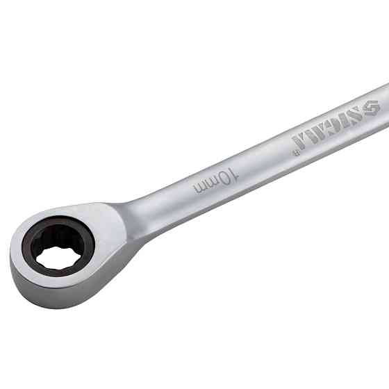 Sigma Ключ рожково-накидной трещоточный 10мм CrV SIGMA (6022101) Коломыя