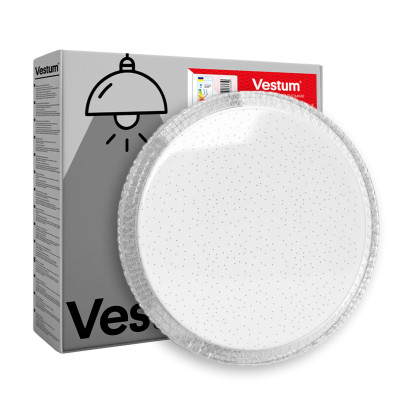 Світильник Vestum CRYSTAL зоряне небо 40W 490*65мм 4000К (VS-90047) Вінниця - фото 1