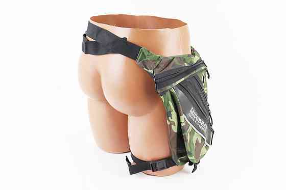 Мото сумка стегнова 25x27х6см, Камуфляж Киев