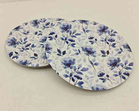 Бумажная тарелка с рисунком  18см