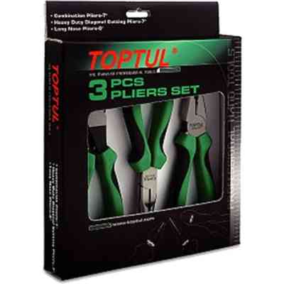 Набор инструментов Toptul шарнирно-губцевого 3 ед. (GAAE0304) Винница