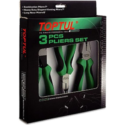 Набір інструментів Toptul шарнірно-губцевого 3 од. (GAAE0304) Вінниця - фото 1