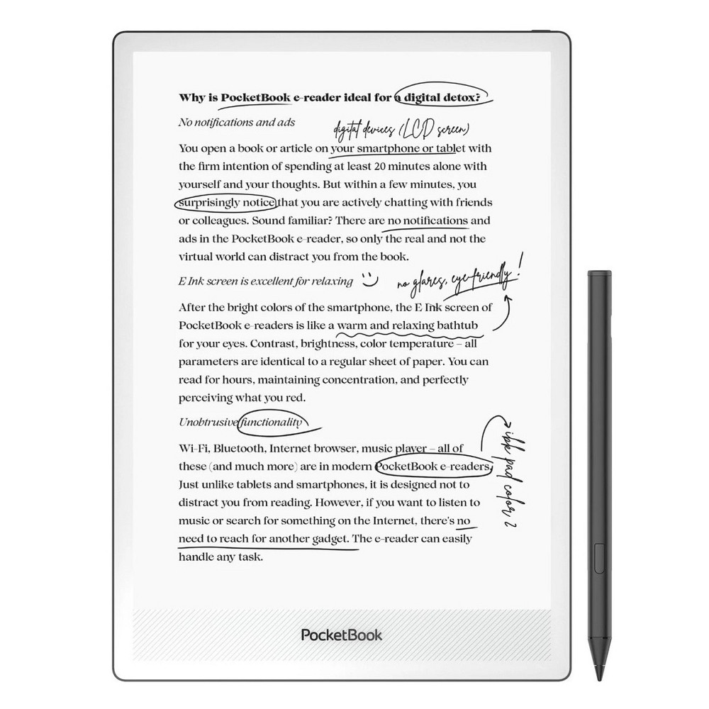 Електронна книга PocketBook 1030 InkPad One Matte Black (PB1030-8-WW) ( 24646 ) Харьков - изображение 3