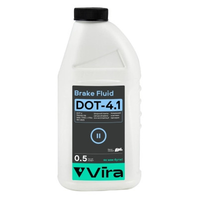 Гальмівна рідина VIRA Brake Fluid DOT-4.1 0,5 л (VI1101) Вінниця - фото 1