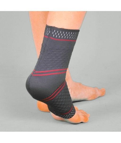 Бандаж на гомілковостопний суглоб із трикотажу з силіконовими подушечками Orthopoint REF-720 дихаючий, Розмір M Кам'янець-Подільський - фото 2