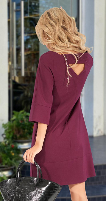 Лаконічне плаття з гарною спинкою (42) Київ - фото 4