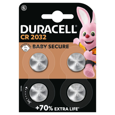 Батарейка Duracell CR 2032 / DL 2032 * 4 (5007662/5010951/5014799) Винница - изображение 2