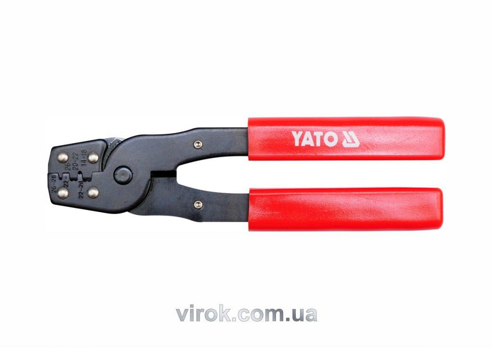 Кліщі для обтискання і зачистки проводів YATO, L= 180 мм [12/72] Одесса - изображение 1