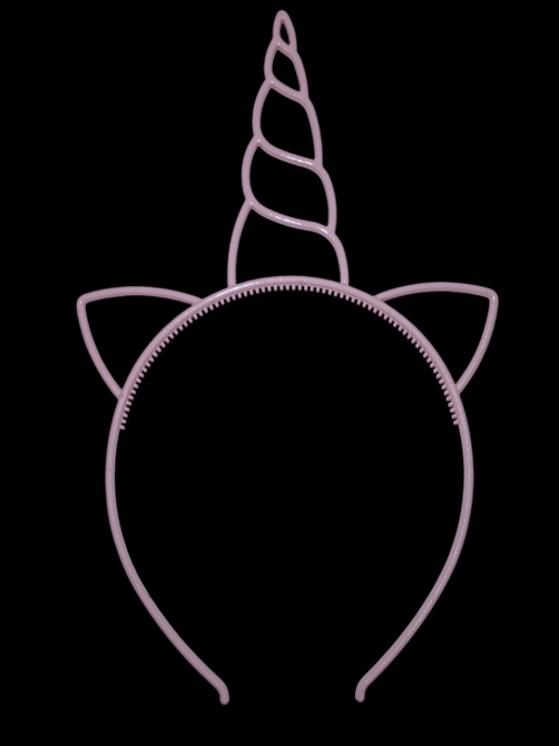 Детский обруч Единорог с ушками 22 на 14 см светло розовый Киев - изображение 7