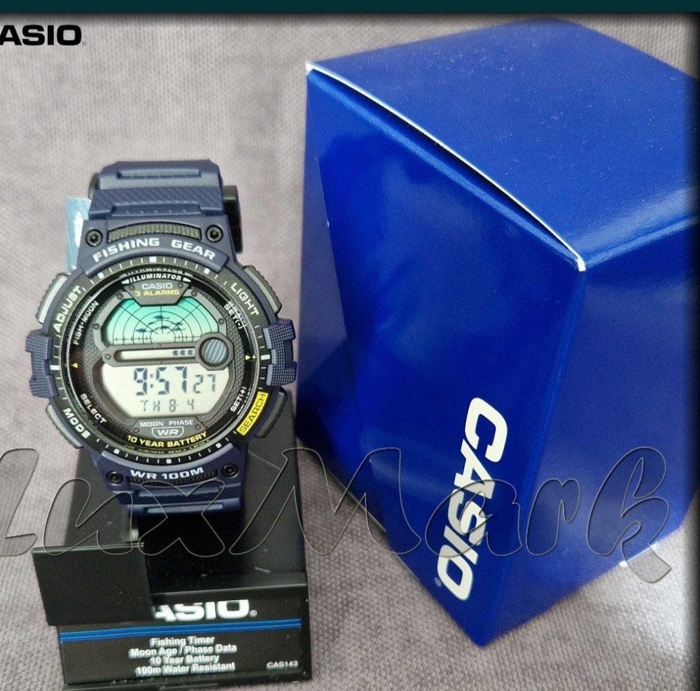 Часы мужские: Casio WS-1200H-1 WS-1200H-2 WS-1200H-3 таймер рыбака. Киев - изображение 8