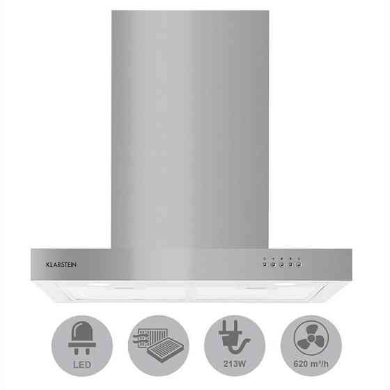 Вытяжка Zarah Рециркуляционный комплект 60 см Фильтр с активированным углем 620 м³/ч (Германия, читать Ровно