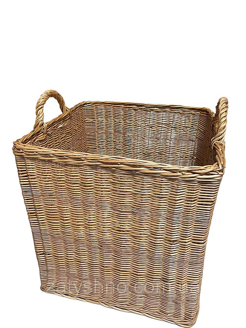 Ящик плетеный высокий вместительный Киев - изображение 1