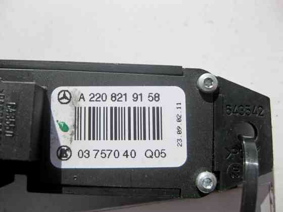 Mercedes-Benz  A2208219158 Кнопка включення додаткового обігрівача S-Class W220 Одеса