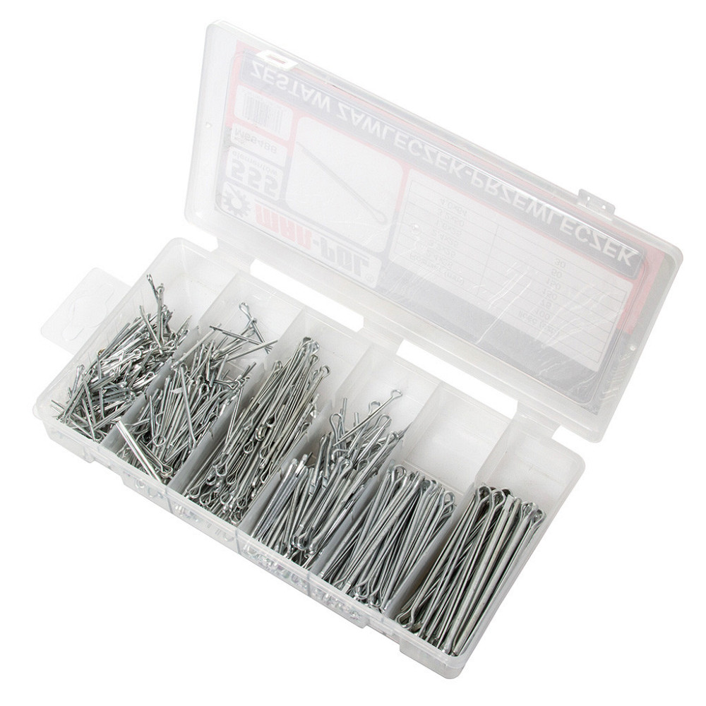 Шплинты для механических соединений 555 шт в кейсе Mar-Pol (M66488) Нововолынск - изображение 2