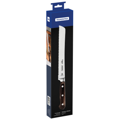 Кухонный нож Tramontina Century Wood для хліба 203 мм (21539/198) Винница - изображение 2