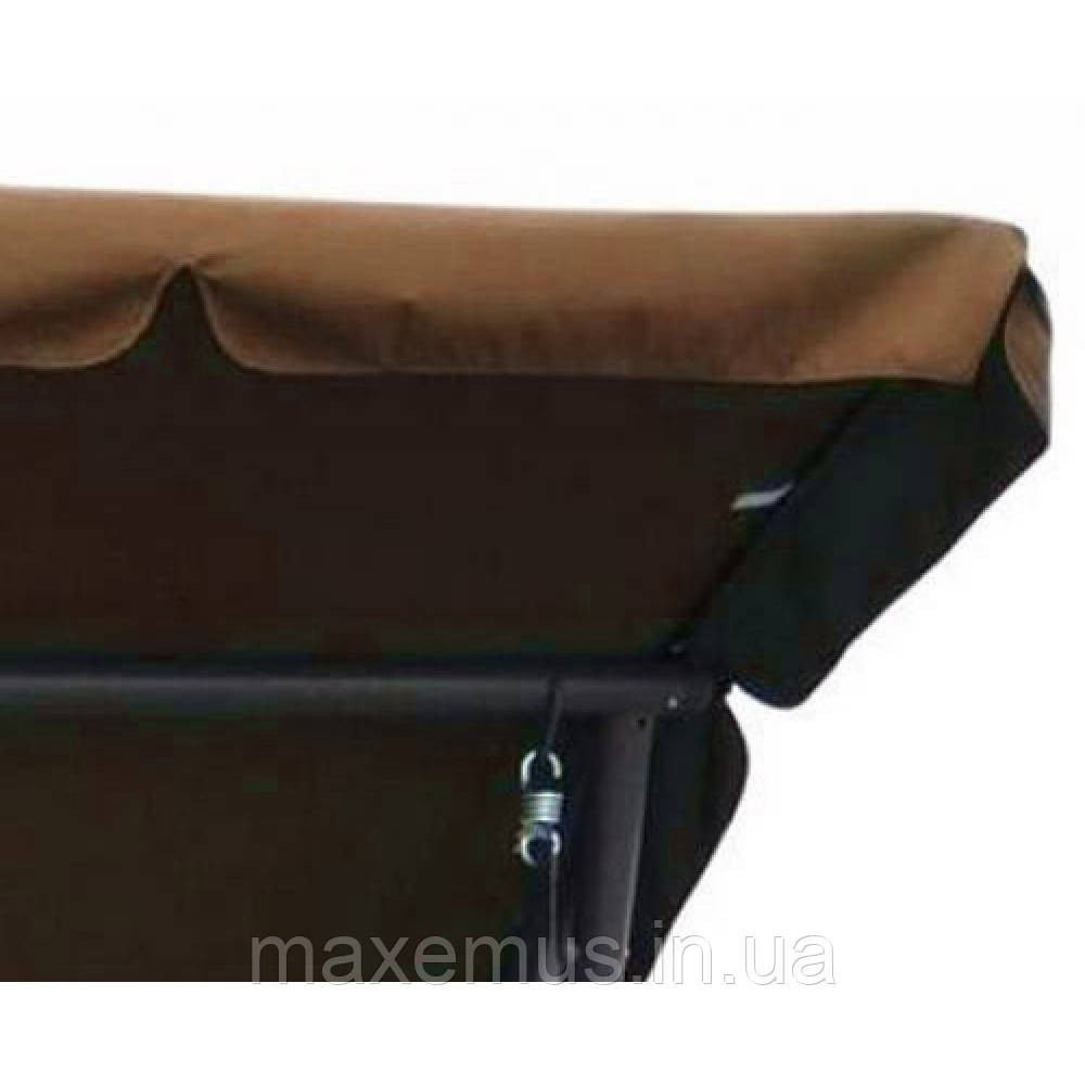 Садовые качели для дачи и дома четырехместные уличные качели с навесом Bonro Garden дачные качели для отдыха Мостиська - фото 5