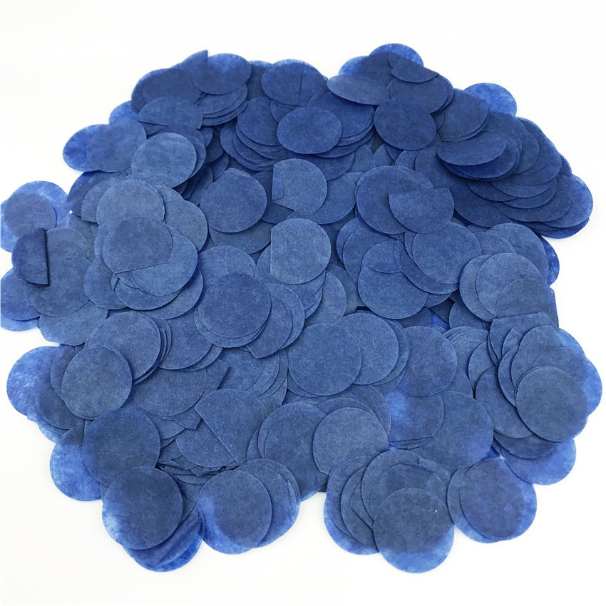 Конфетти кружки из бумаги 10 г 25 мм синий Киев - изображение 4