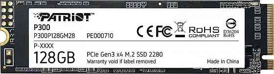 SSD M.2 Patriot P300 128GB NVMe 2280 PCIe 3.0 3D TLC Київ