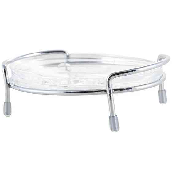 Мильниця овал на хромованій підставці 0109 Харків