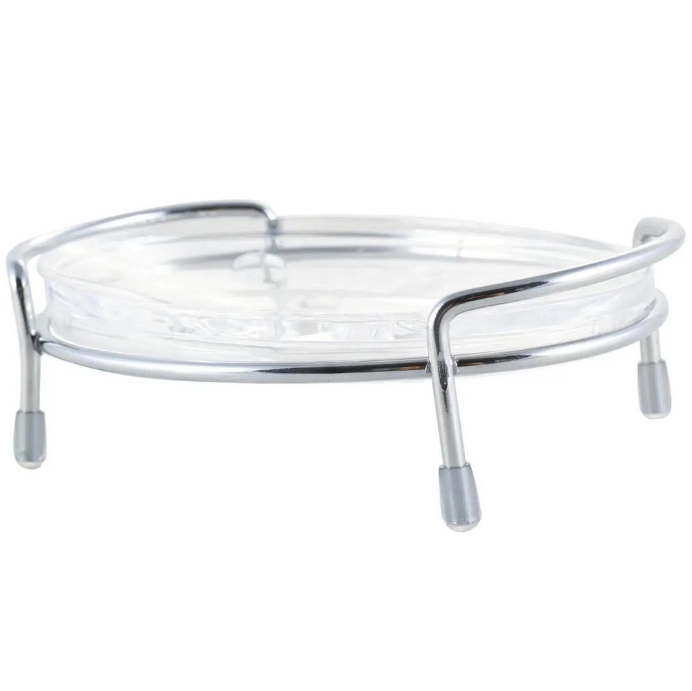 Мильниця овал на хромованій підставці 0109 Харків - фото 2