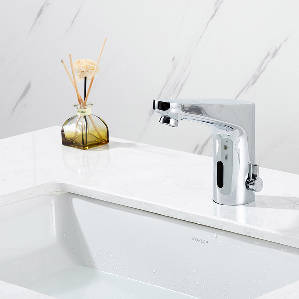 Сенсорный смеситель для умывальника FRAP F513, хром Киев - изображение 2