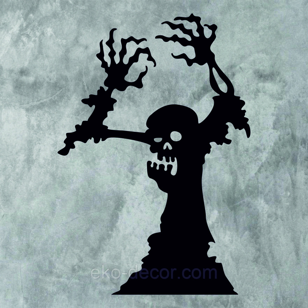 Декоративне настінне Панно «Зомбі», Декор на стіну Київ - фото 10