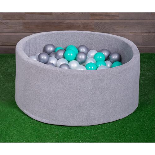 Сухой бассейн Хатка круглый, серый 80 см Киев