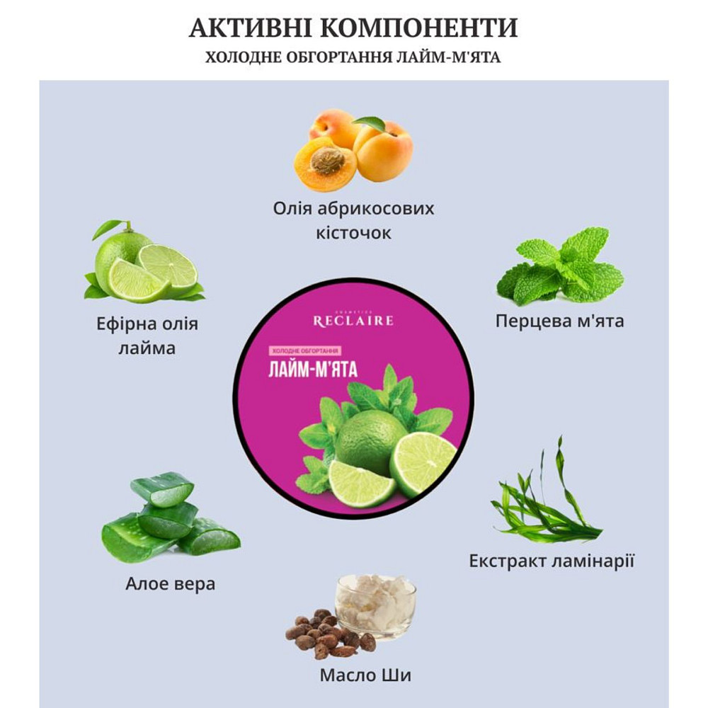 Масажний комбінований антицелюлітний комплекс Reclaire cosmetics Київ - фото 19