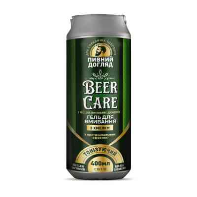 Гель для вмивання Beer Care З хмелем Тонізувальний з протизапальним ефектом 400 мл (4820164642023) Вінниця