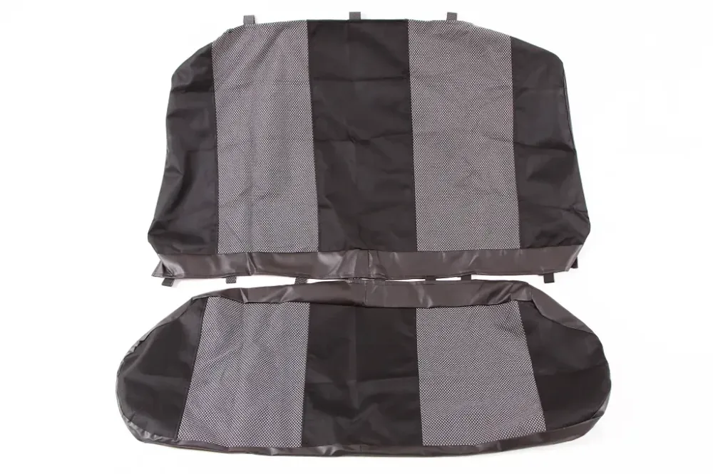 Чехлы на сидушки  2106 Avto-fortuna Пилот с паралоном серые Винница - изображение 3