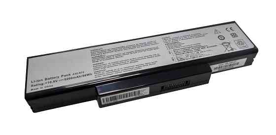 Аккумулятор для ноутбука Asus A32-K72 10.8V Black 5200mAh OEM Вінниця