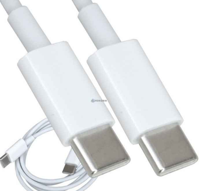 Шнур штекер USB type C — штекер USB type C, 10 W 5 А, 1 м Полтава - фото 1