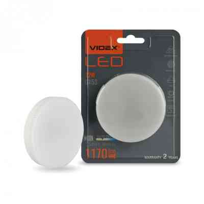 Лампочка Videx LED GX53 12W 3000K 220V (VL-GX53-12533) Вінниця