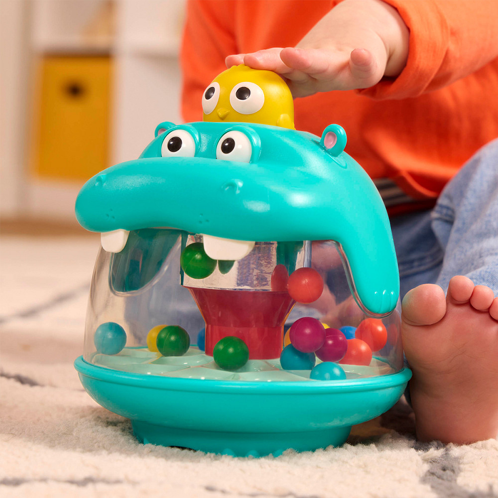 Іграшка, що розвиває – Дзиґа-Бегемот Дніпро - фото 7