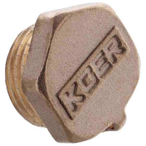 Заглушка Koer KF.P06M.WN - 1/2'' Н (без никеля) (KR3023) Киев