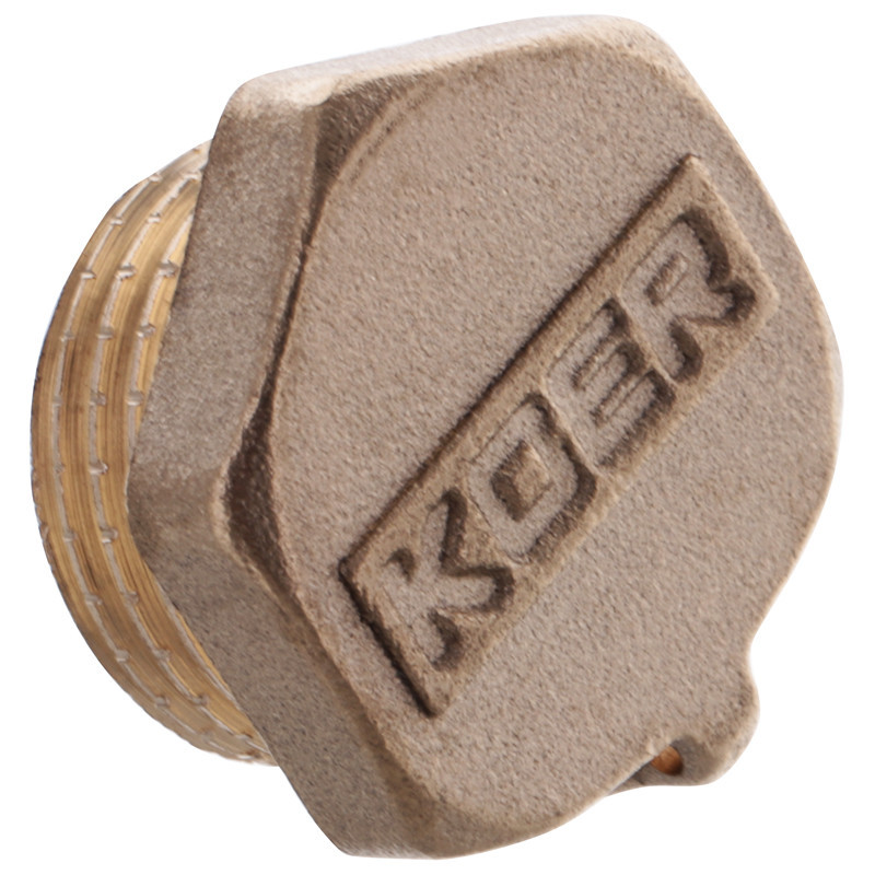 Заглушка Koer KF.P06M.WN - 1/2'' Н (без нікелю) (KR3023) Київ - фото 3