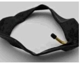 Камера (велосипедна) 10*2,5/2,7 (кривий сосок) Durro butyl ШИРОКА Din Мукачево - фото 1