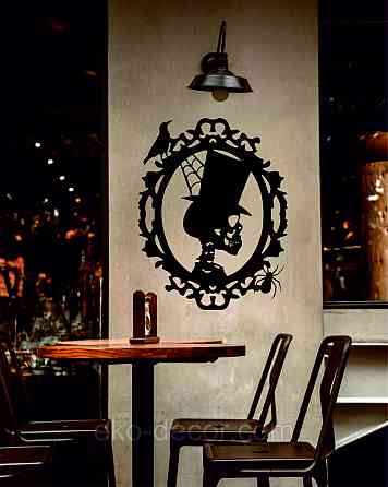 Декоративное настенное Панно «Скелет», Декор на стену Киев