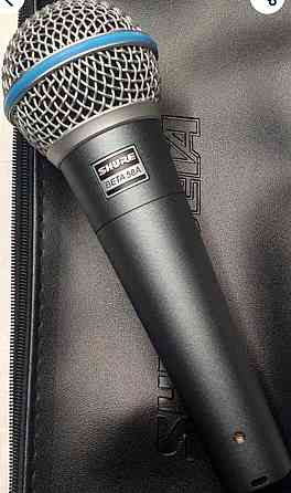 Shure Beta 58A - легендарный суперкардиоидный микрофон вокал подкаст. Киев