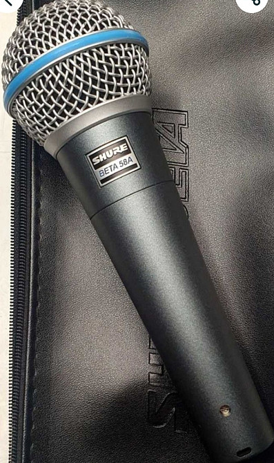 Shure Beta 58A - легендарный суперкардиоидный микрофон вокал подкаст. Киев - изображение 6