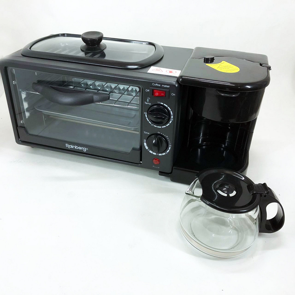 Электрическая печь для дачи, Многофункциональная печь с антипригарным покрытием, Мини печка для дачи IH-77 Львов - изображение 9