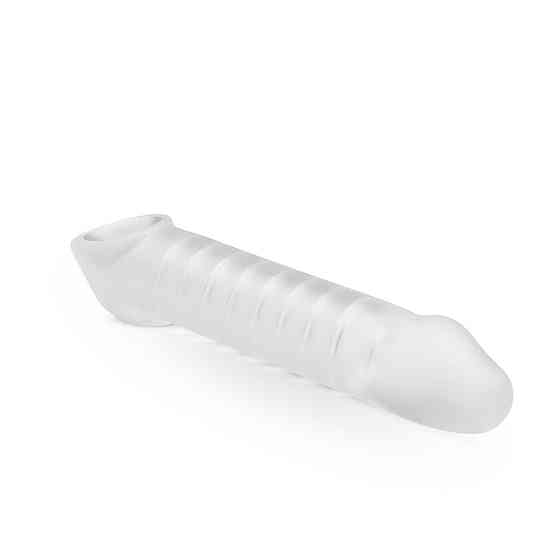 Насадка на член Boners Supporting Penis Sleeve, +5 см до довжини, отвір для яєчок Sex Aura Київ