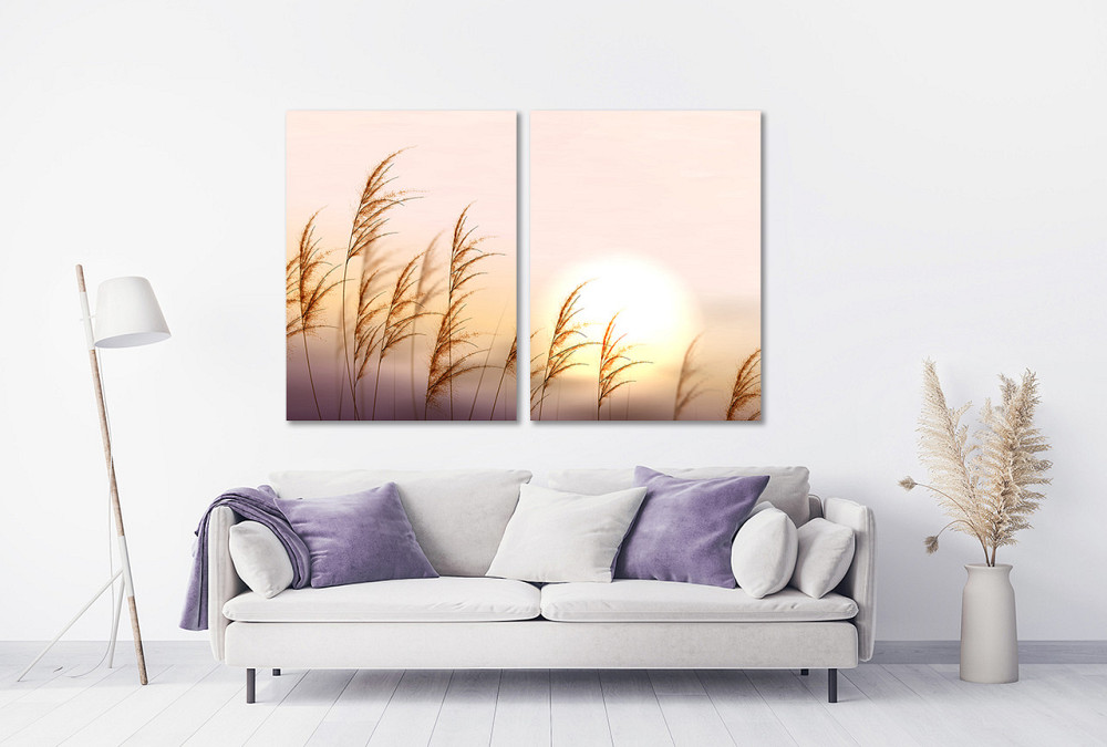 Модульная картина в гостиную / спальню  Сонце TLV-2_001 Київ - фото 2