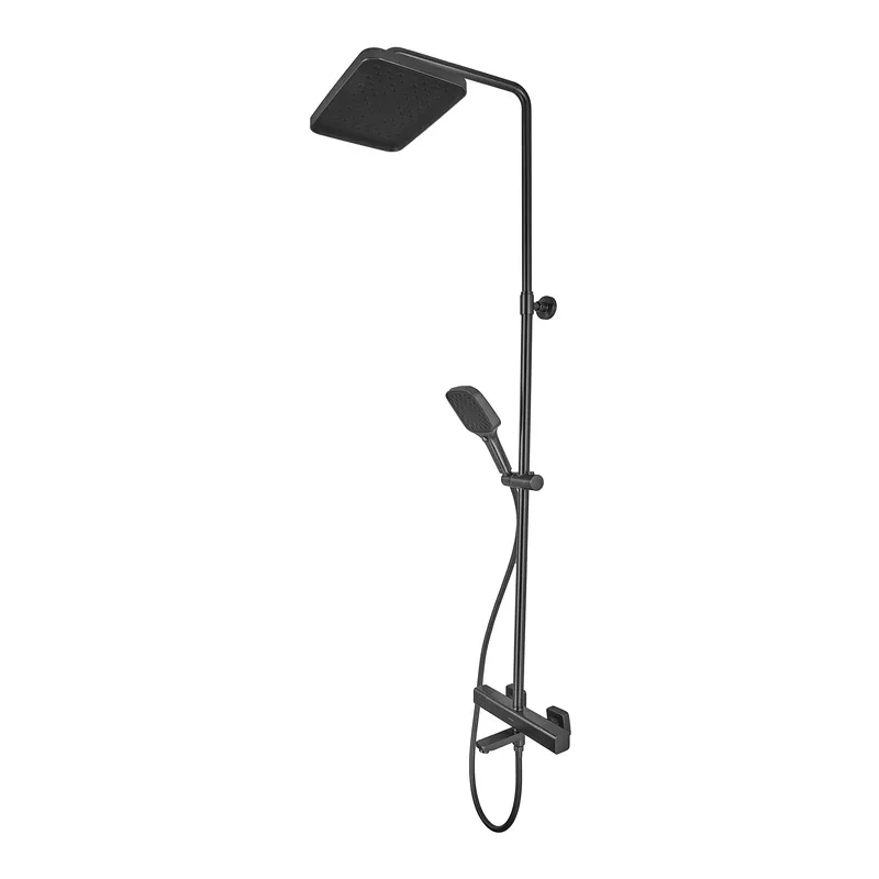 Душова колона Mixxus Premium VIRGO 009-J BLACK з термостатичним змішувачем,3 функції   ( MI6646 ) 36981 Харьков - изображение 1
