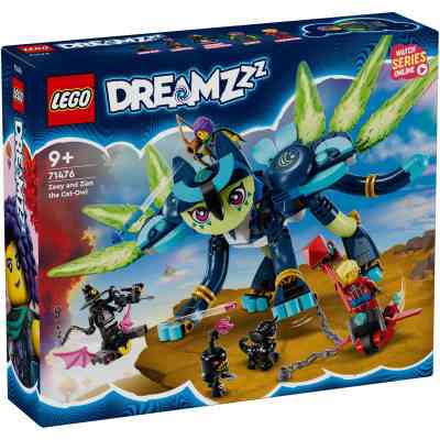 Конструктор LEGO DREAMZzzzz Зоуи и котосова Зиан 437 деталей (71476) Винница